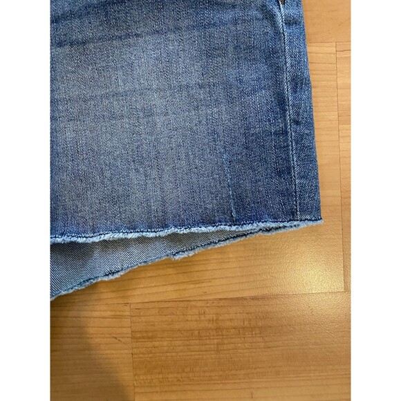 Kut From The Kloth Gidget Size 14 Fray Mid Rise Denim Short Summer Beachy Boho - Picture 4 of 11
